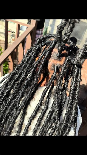 Trying Butterfly 🦋 Locs on my niece hair 💓 . How did I do ? | butterfly locs