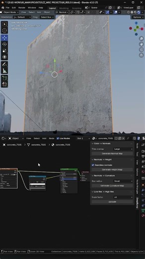 How to get Instant Normal Maps!!#blender #blendercommunity #cgi #blendertutorial #conceptdesign