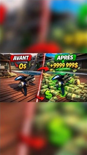 Comment avoir un maximum d'argent 🤑 sur GTA ONLINE 1.72 Vidéo Complète sur mon Profil 🔥 #gta #money