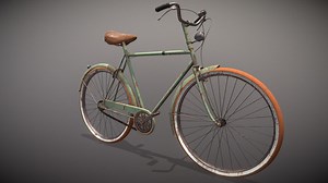 Old Bicycle - Download Free 3D model by CharlesNG