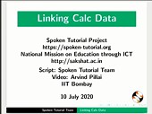 Linking Calc Data in English