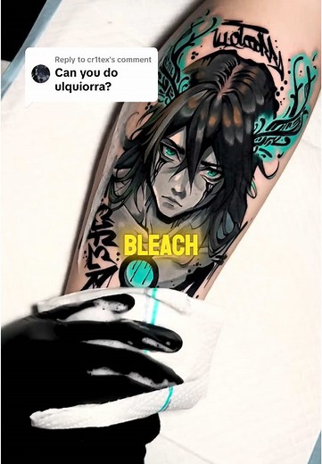 Ulquiorra Cifer Tattoos: Inspiration from Bleach