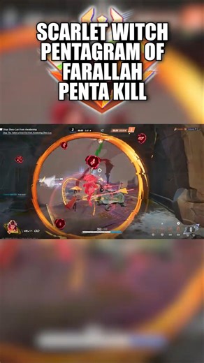 Marvel Rivals Clip- Scarlet Witch Pentagram of Farallah Penta Kill