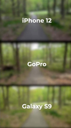 GoPro Hero 10 vs iPhone 12: Camera Test! #videography #gopro #shorts