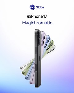 Own the latest iPhone 17 your way with Globe.✨ Order now with the All-New GPlan PLUS 999 at ₱3,187/month for 24 months. Terms and conditions apply. Visit our website for more details. | Globe Telecom