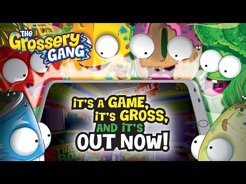 The Grossery Gang's NEW APP - THE GROSSERY GAME