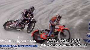 The Maine Motorsports Xteme International Ice Racing Championships, Presented by General Dynamics Bath Iron Works is coming to Portland on Saturday, January 18. Tickets start at $12, we'll sell you the whole seat, but you're only going to need the edge! | Cross Insurance Arena