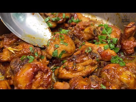 Frango de restaurante - segredo revelado. Eu não sabia que era tão fácil