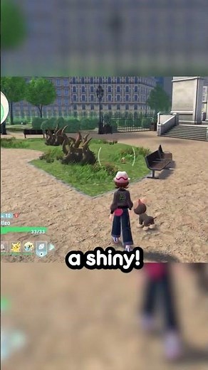 First Shiny in Pokemon Legends ZA!