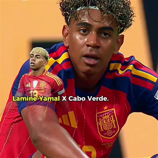 Lamine Yamal entrou no segundo tempo e virou o jogo contra Cabo Verde