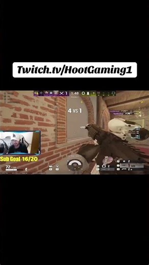 Fragging With Striker #rainbow6 #rainbowsix #r6siege #r6s #gaming #gamingshorts #shortsfeed #viral