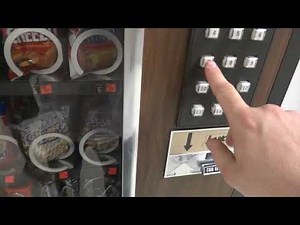 Demo of a Vintage Lance Vending Machine