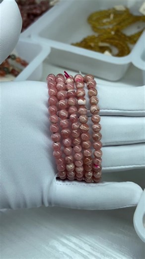#crystalshop #braclets #rhodochrisite