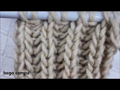 DOS AGUJAS: Punto inglés II (estilo continental)