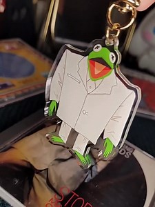 Kermit the Frog/david Byrne/talking Heads "once in a Lifetime" | 3" Double-sided Acrylic Keychain - Etsy