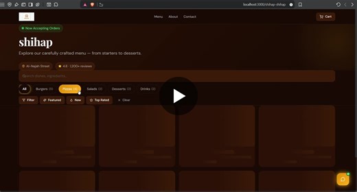 #fullstack #saas #php #react #typescript #mysql #tailwind #gsap #opensource #restauranttech #webdevelopment | shihap gaper