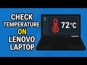 How To Check Battery & CPU Temperature on Lenovo Laptop