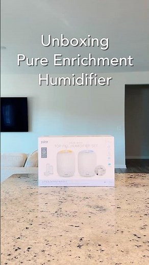 Unboxing Pure Enrichment Humidifier
