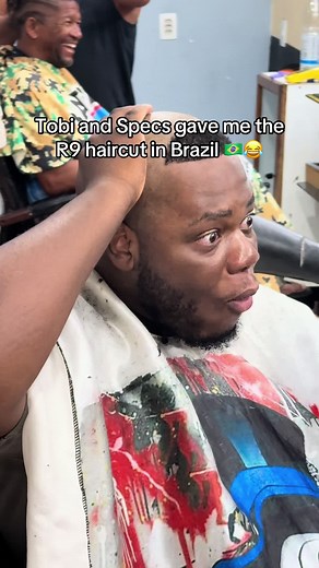 I got the legendary R9 trim in Brazil 😂 #brasil🇧🇷 #fyp | Haircut