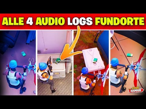 All 4 Audio Log Locations in Fortnite Chapter 7: A Complete Guide