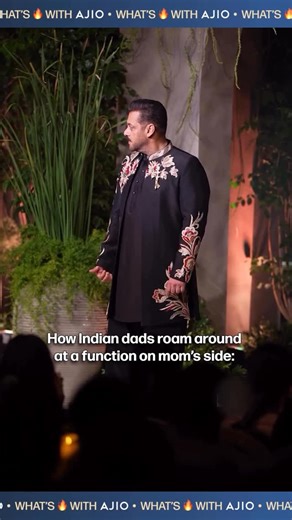 AJIO on Instagram: "Desi dad core 🤌 [relatable, desi dad, meme, family function]"