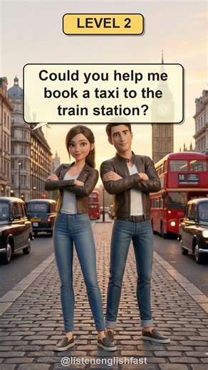 How to Call a Taxi in English 🚖 | From Basic to Safe Ride Tips #shorts