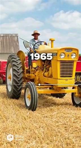Ford Tractors Through the Decades #tractor #farming #evolution