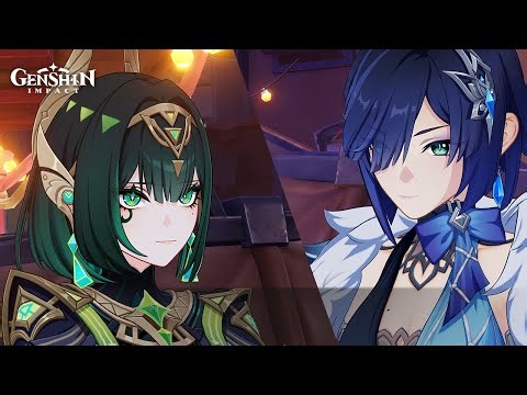 Two Intel Agents Meet In A Bar | Nefer & Yelan Traveler's Anecdotes Dialogue | Genshin Impact 6.3