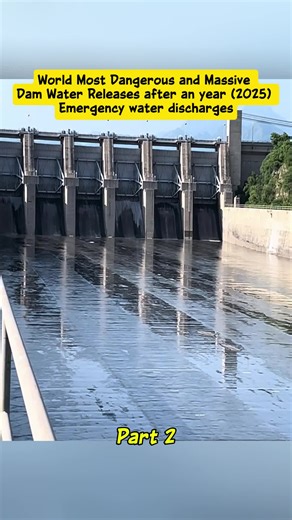 🌊(Part 2) World’s Most Dangerous and Massive Dam Water Releases After a Year (2025) | Unseen Power of Nature! Witness the jaw-dropping release of water from the world’s most dangerous and massive dams in 2025! After a whole year of buildup, these giant structures finally unleash billions of gallons of water, creating an awe-inspiring display of raw power and engineering mastery. 🌍💧 From thunderous spillways to high-speed torrents, this video captures rare and intense dam discharges like never