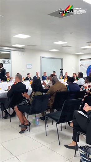 On the sidelines of the visit of German President H.E. Frank-Walter Steinmeier to Ghana, a high-level business roundtable was held to strengthen economic and investment ties between Ghana and Germany. Ghana’s Minister for Trade, Agribusiness and Industry, Hon. Elizabeth Ofosu-Adjare, reaffirmed the longstanding partnership between both nations and highlighted flagship initiatives, 24H , Feed the Industry, and Rapid Industrialization for Jobs, aimed at creating a more attractive investment climat