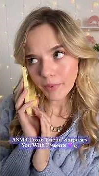 #asmr Toxic Friend Roleplay 😅💜 #rude #roleplay #whispering #asmrvideo #sleep