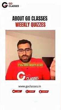 100+ Quizzes for GATE CS, DA 2027 | Conceptual & Tricky Questions | GO Classes Weekly Quizzes