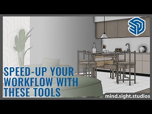 5 SketchUp Tools that Speed-Up your Modeling Workflow