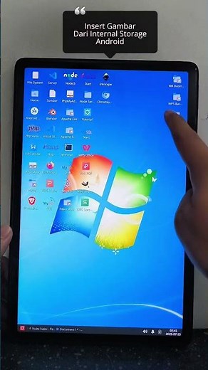 WPS OFFICE ANDROID PC LEVEL 🔥 INSERT GAMBAR