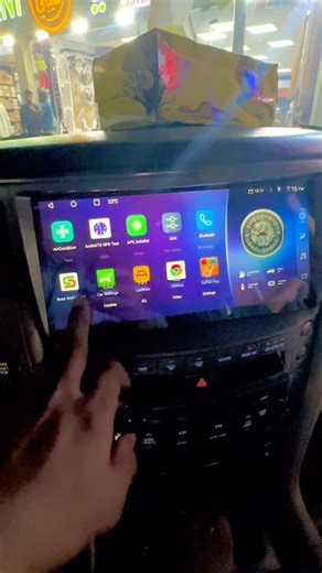 Naimkhan on Instagram: "LEXUS 570 install android screen 12.1 inch Al shaibani Doha #viralvideo #super_holland #short #naimkhan"