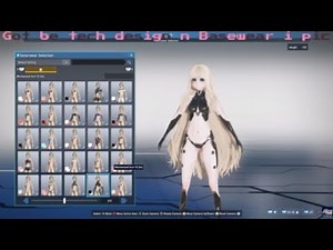 PSO2NGS- Asami Advanced- Making my bss suit😝