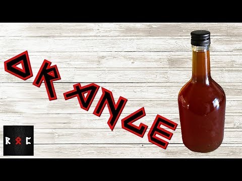 Licor de naranja casero / Homemade orange liqueur