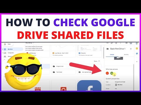 How to Check Google Drive Shared Files?