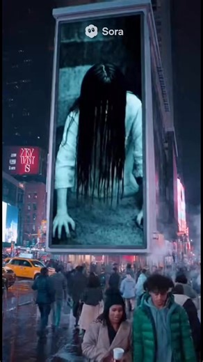 29K views · 587 reactions | Samara does NYC #sora2 #SpookySeason | PromptAdventures | Facebook