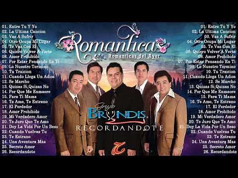 BRYNDIS 30 SUPER ÉXITOS ROMANTICAS - BRYNDIS PURAS ROMÁNTICAS VIEJITAS