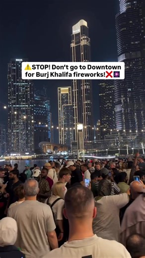 Top No-Crowd Spots for Burj Khalifa Fireworks Viewing