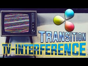 TV Interference transition in Davinci resolve! Cool transtion by JPEG damage! Easy tutorial!