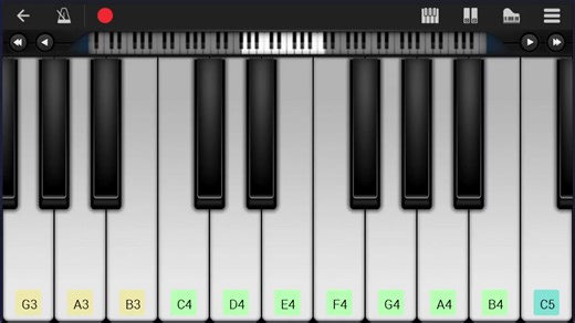 How to play Army Dreamers by Kate Bush on Mobile Piano (Tutorial)_112116