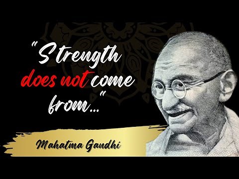 Mahatma Gandhi Greatest Life Quotes You Should Know | Inspirational | Motivational