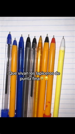 Lapiceros de punta fina: ¡Qué viva la variedad!