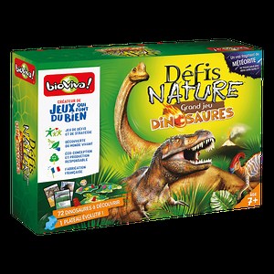 Défis Nature - Grand jeu Dinosaures | Bioviva.com