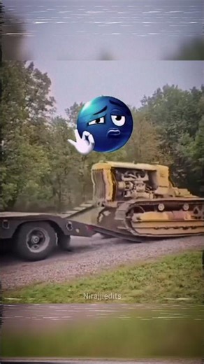 Excavator getting down from truck#nirajjiedits #facts #excavator #excavators #sigma #excavatorvideos