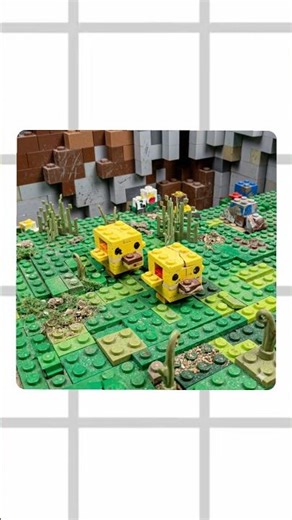 NEW MINECRAFT MOBS IN LEGO #minecraft #lego