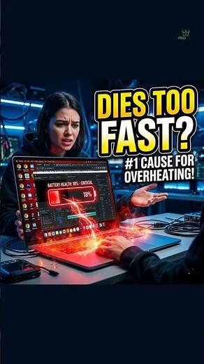 Why Your Laptop Battery Drops So Fast!