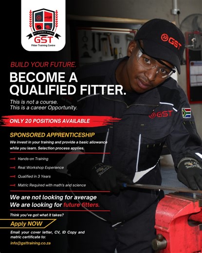Fitter Apprenticeship - GST Training Centre
